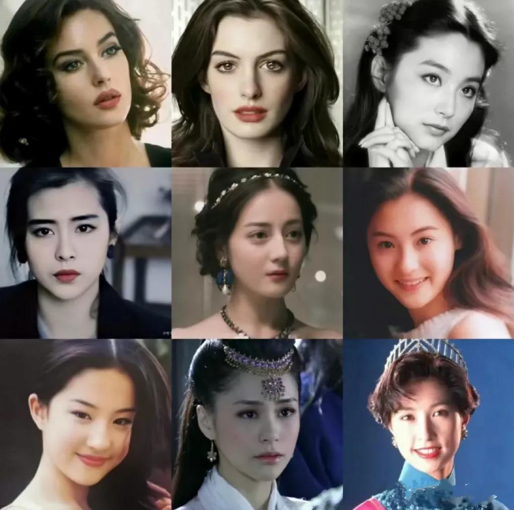 没几个明星敢上纯天然美女榜，为热巴 刘亦菲 张柏芝 林青霞 阿娇骄傲