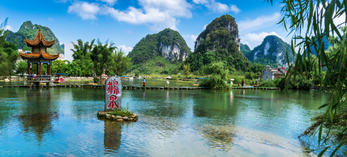 忘记桂林吧，这才是广西盛夏必打卡的地方，靖西7处秘境值得一去