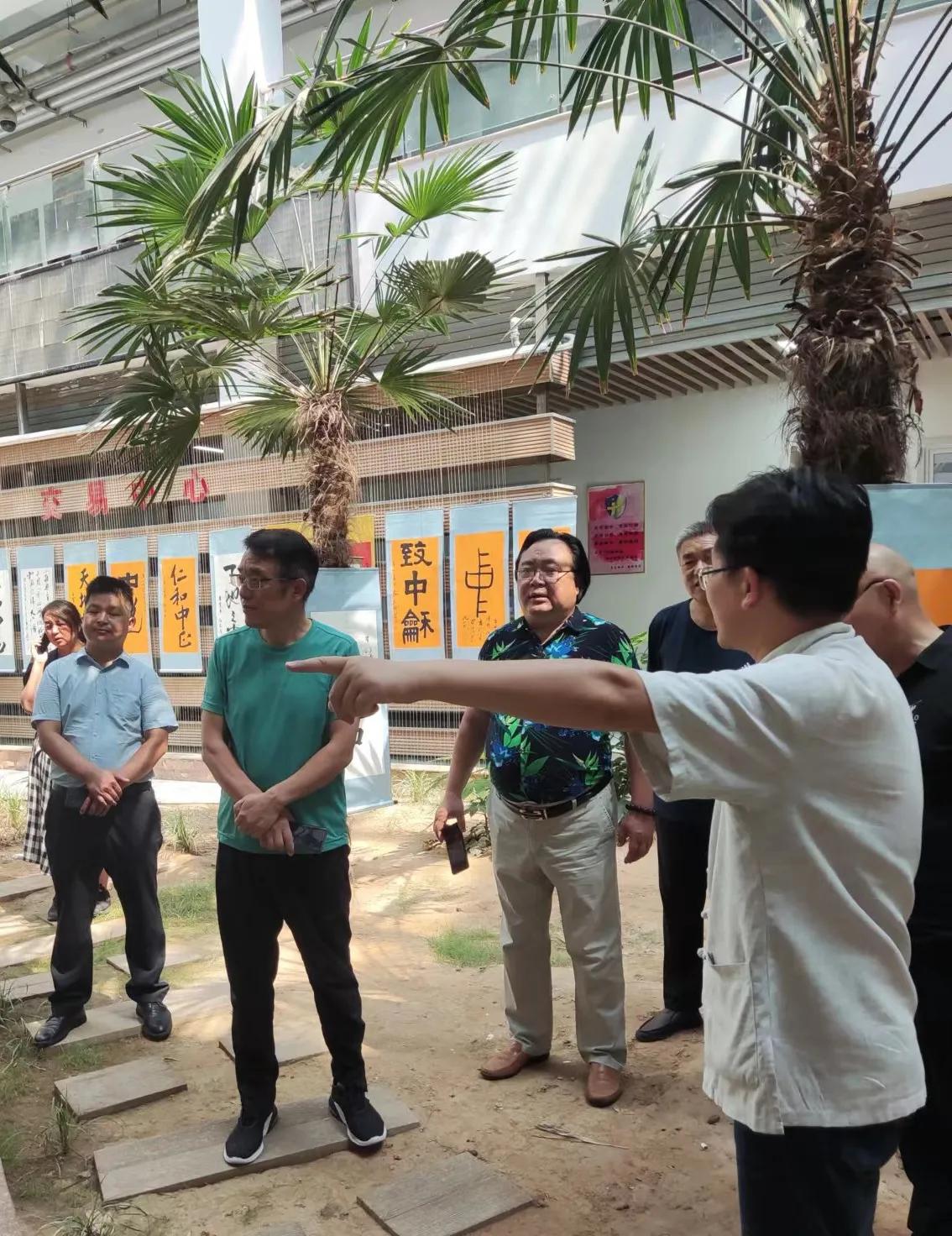 中文化书法展在郑州双零楼举行
