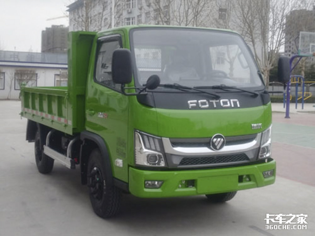 藍(lán)牌自卸車再“上新”，后雙胎秒變單胎，到底可行嗎？