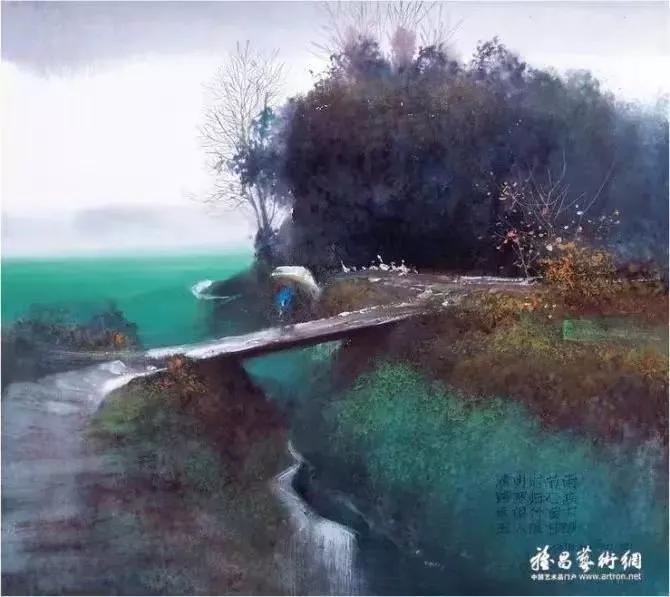 现代名家国画，中西元素八字风水家居画（一）