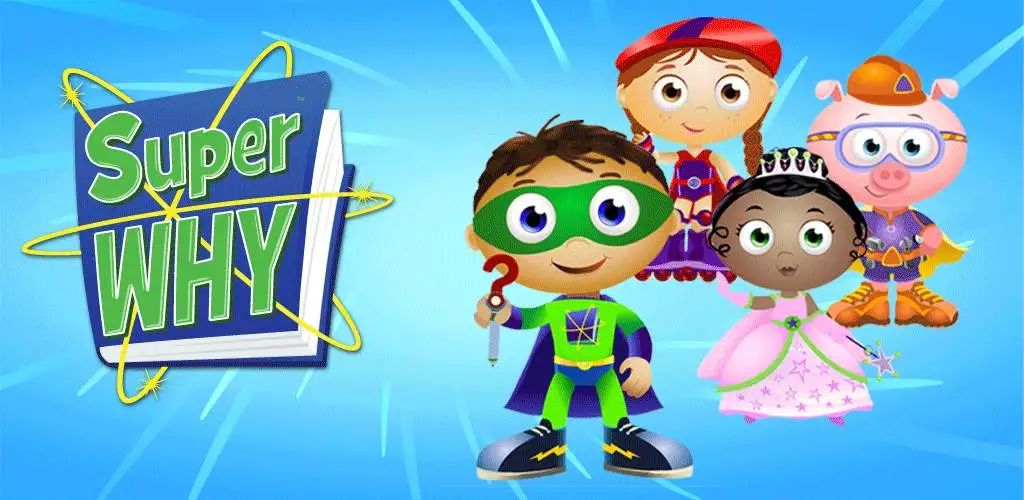 太棒了，美国PBS原版动画《Super Why》103集，一部让孩子学会拼读、爱上阅读的神奇动画片