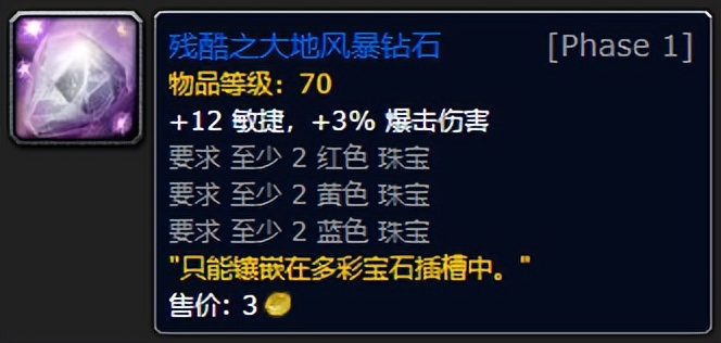 魔兽世界怀旧服：盗贼4阶段BIS装备一览