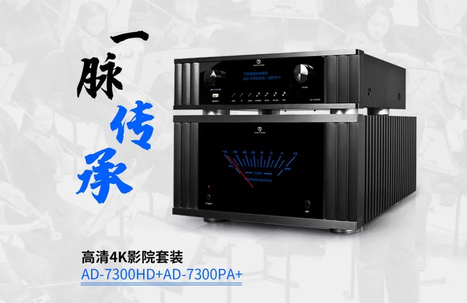 天逸AD-7300前后级套装：私影典范，高端影院定制首选