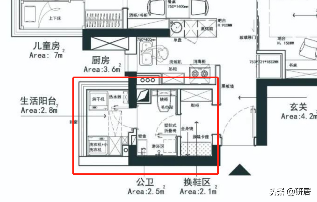 这套拆墙装修改造真想给满分，采光大大提升，邻居们纷纷效仿