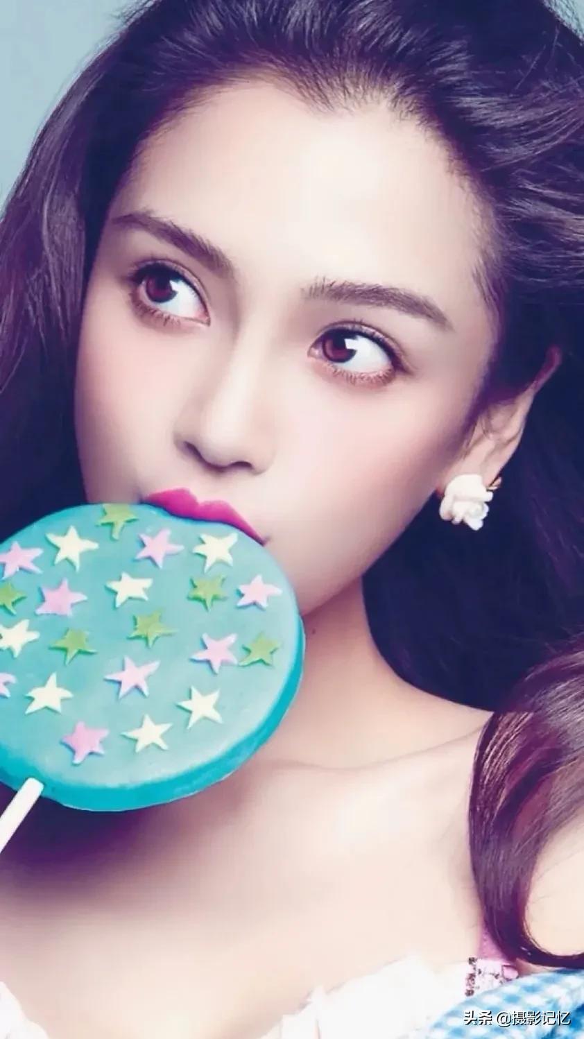 杨颖：秀色可餐