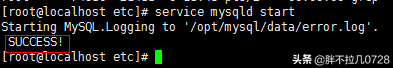 Centos7.6離線安裝MySQL5.7.36