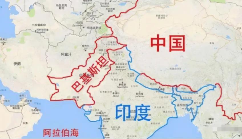 巴基斯坦地理位置图片