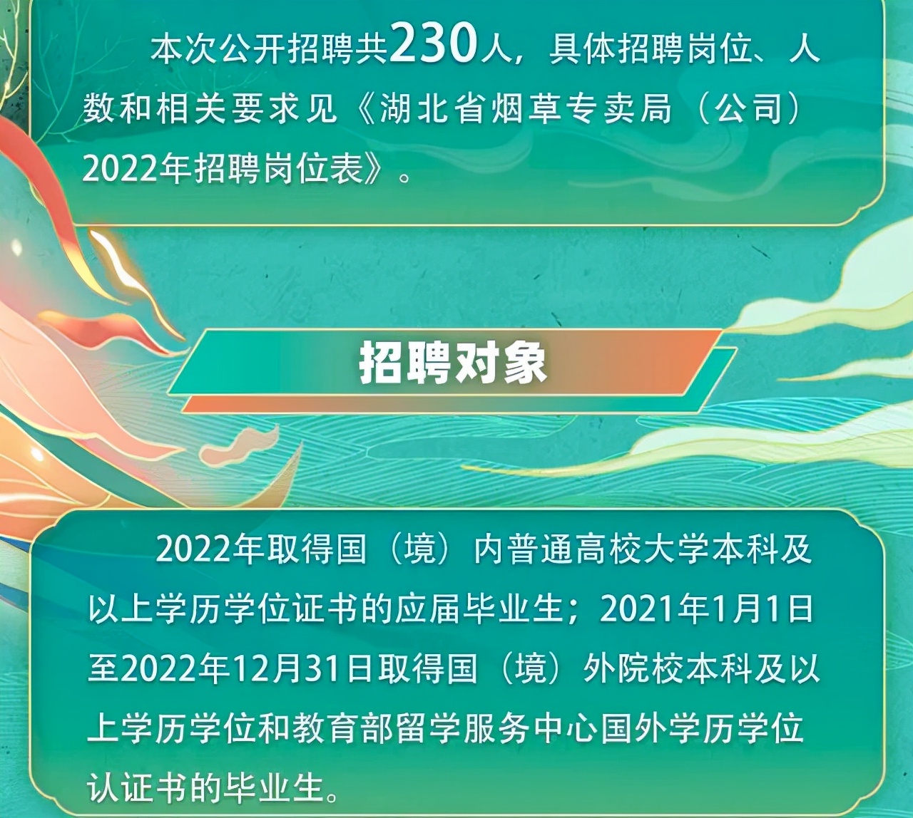 中國煙草2022招聘啟動，年薪高達6位數，四類學生有機會優先錄用