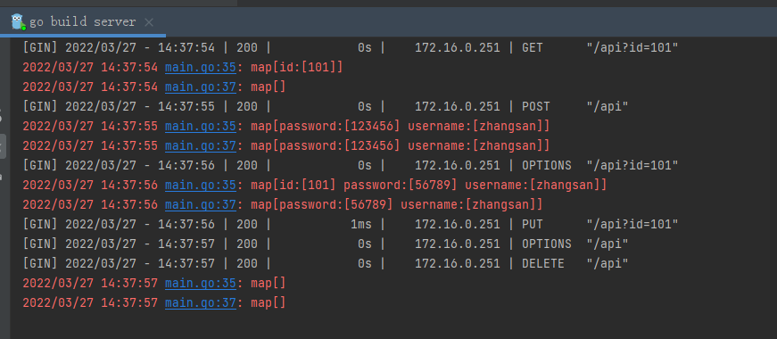 Gin与Vue3实现RESTful前后端分离