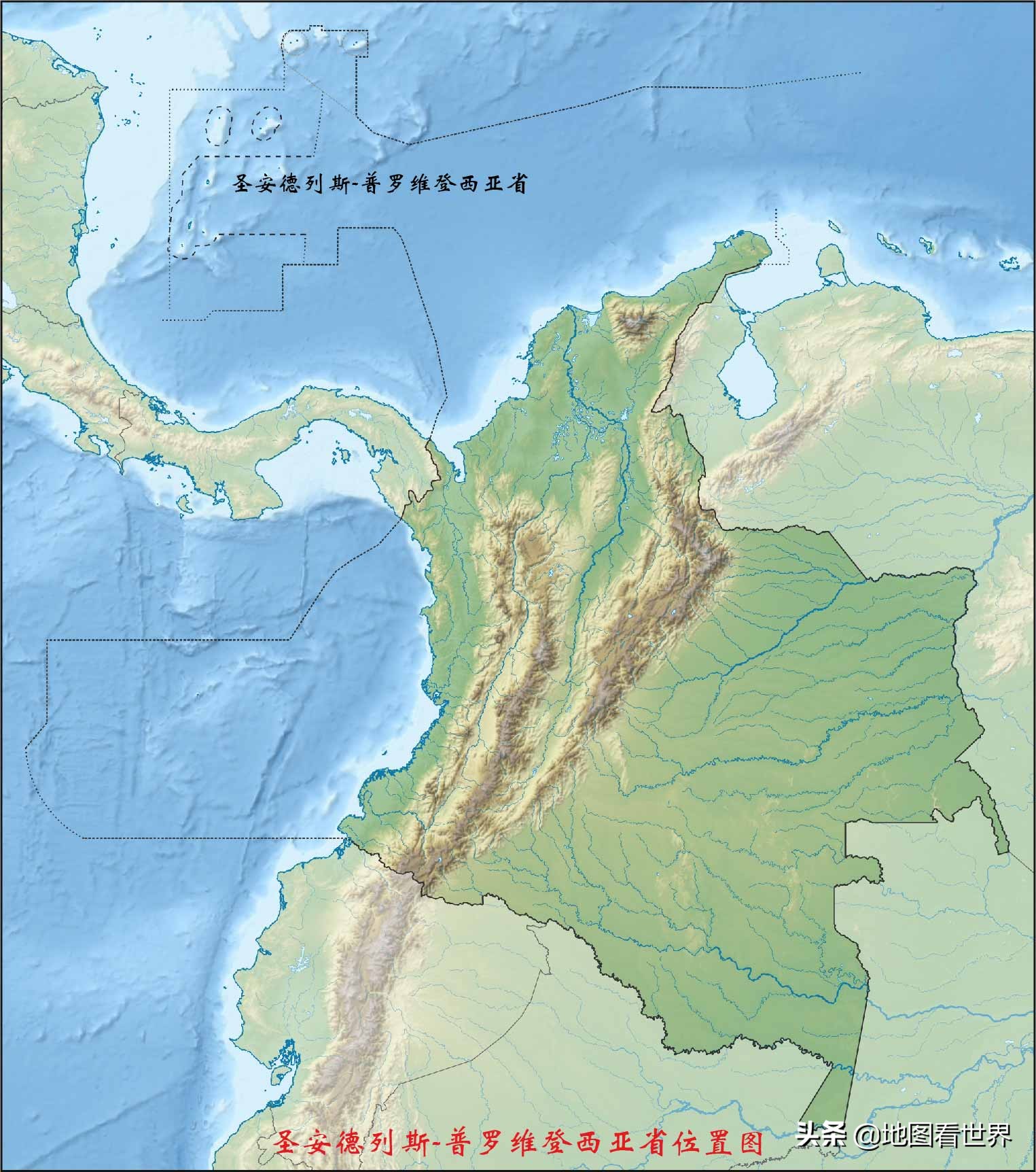 国家趣谈18：跨洲国家地图——法国地跨五大洲，英国地跨六大洲