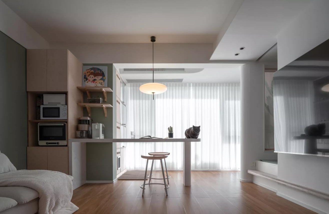 她家称为“改造天花板”都不为过！78㎡的户型，看不到丝毫的浪费