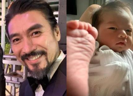 申成宇，公开出生16天的高颜值儿子