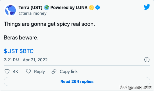 由于 Terra 承诺 BTC 价格将很快“变辣”，比特币创下 2 周新高