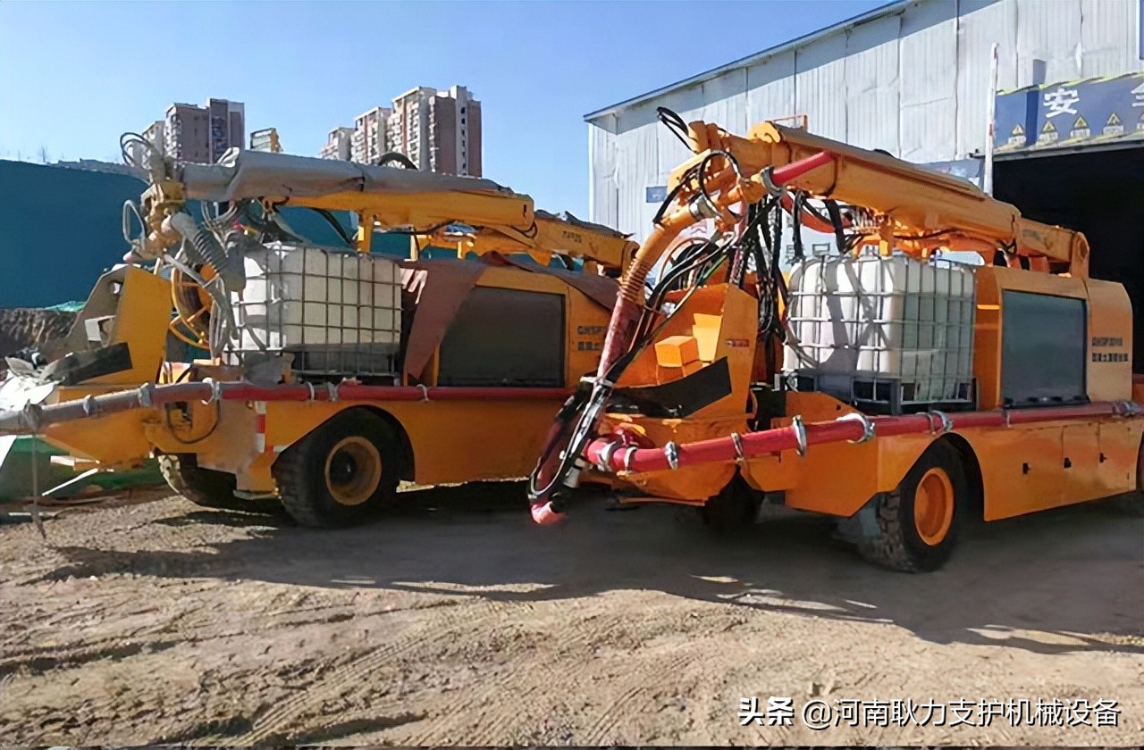 隧道智能混凝土喷浆机器人代替人工喷浆作业已成为发展趋势