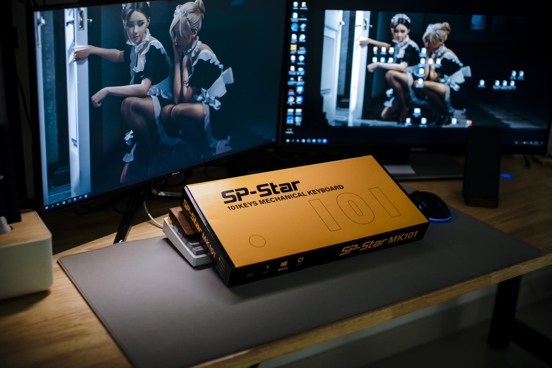 拿什么代表心情？SP-Star极星系MK101机械键盘告诉你