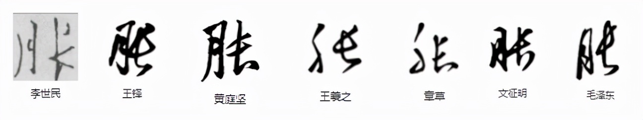 常用字范式之七十二