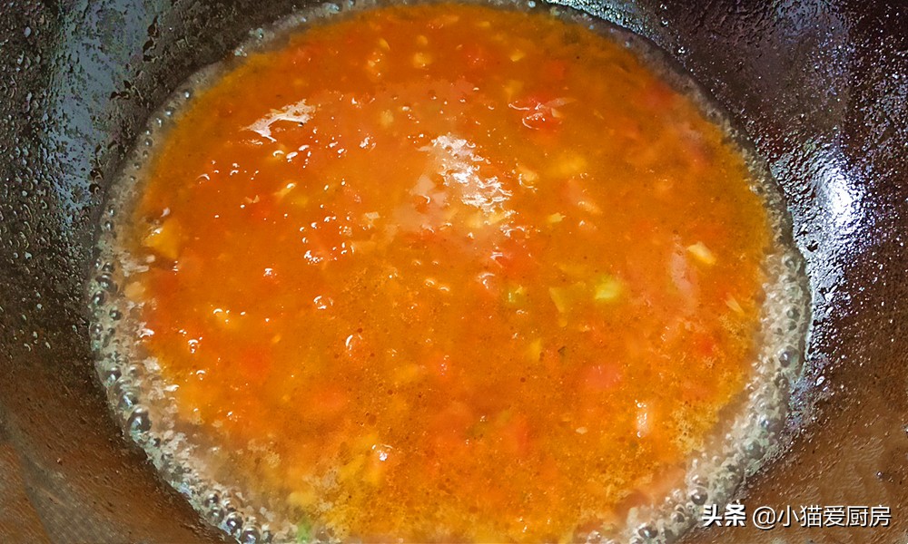 图片[16]-【茄汁鸡肉丸子】做法步骤图 低脂好吃开胃的下饭菜：茄汁鸡肉-起舞食谱网
