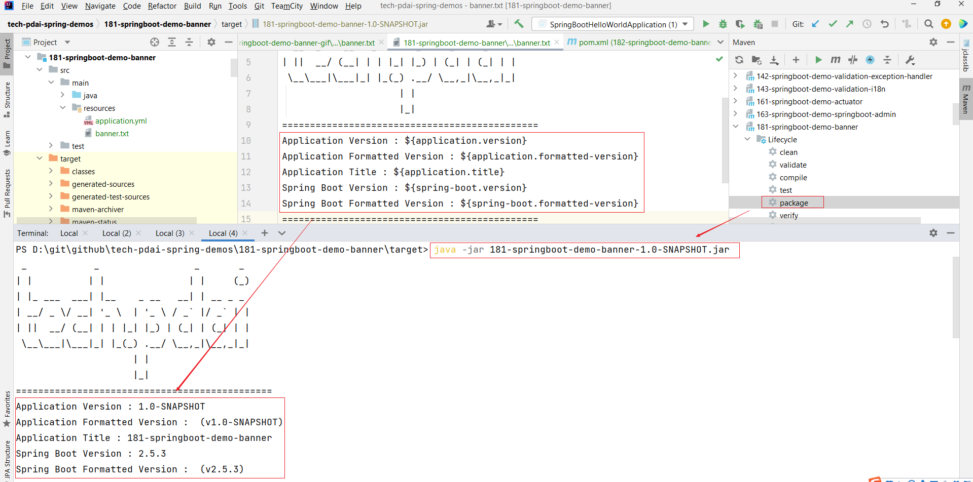 SpringBoot开发 - 如何定制自己的Banner？还能用图片？