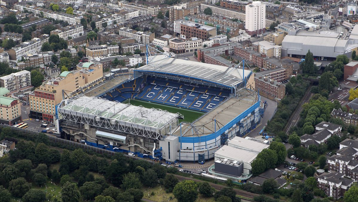斯坦福桥球场stamford bridge stadium特夫摩尔球场是首座被王室成员