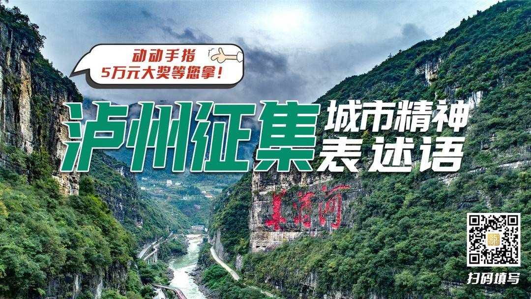 泸州城市精神征集海报