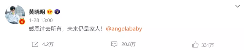 baby离婚后首次公开亮相,登上卫视春晚,事业心强挑战做主持人