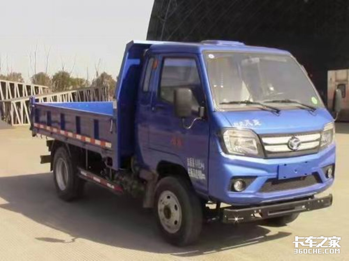 藍(lán)牌自卸車再“上新”，后雙胎秒變單胎，到底可行嗎？