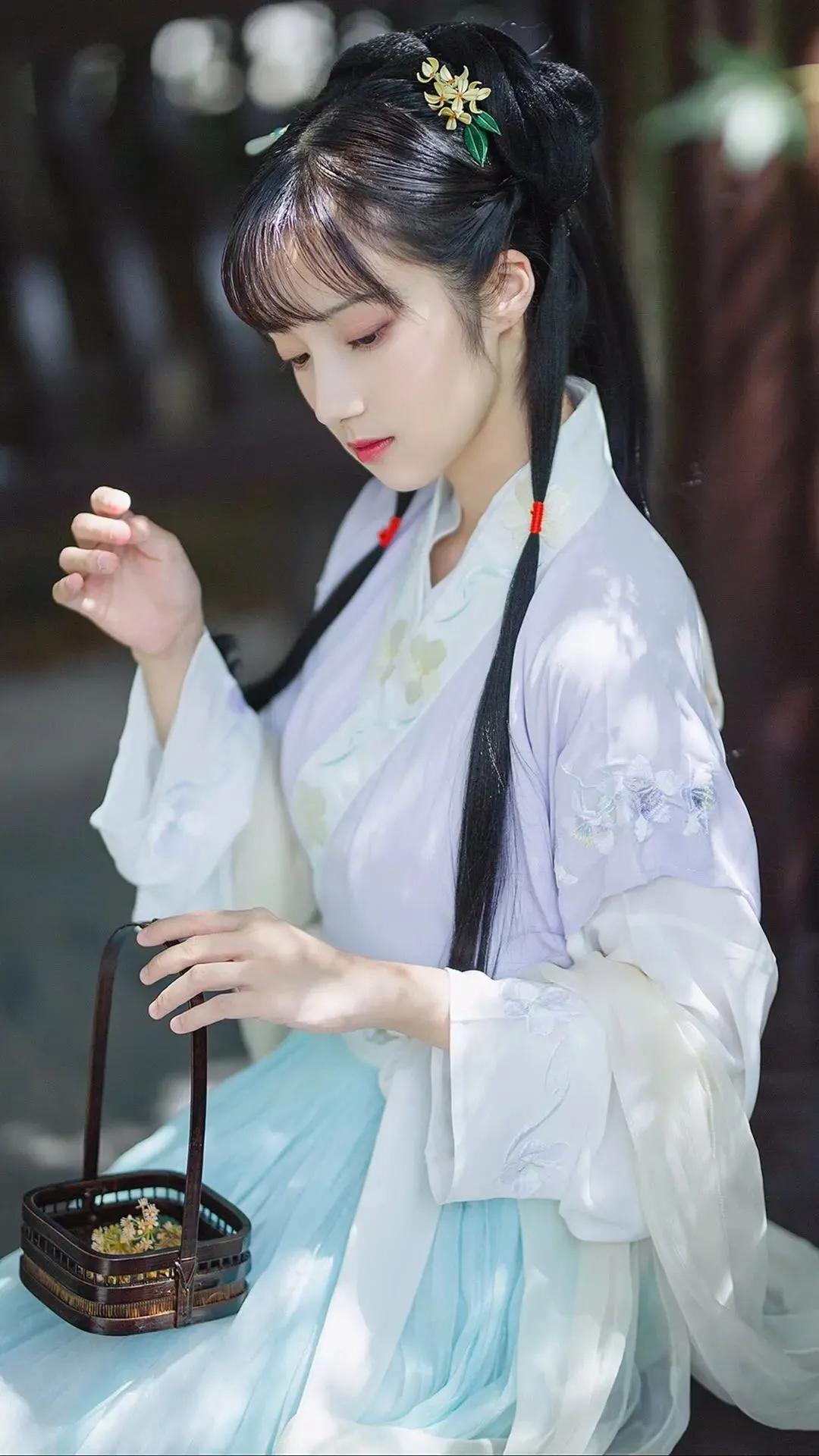 汉服小姐姐文案