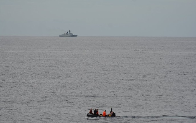 �������Ϻ�Ϩ�𣬽�ž�054A���̵ִ��ֳ�������ʵ��ǿȫ���Χ��