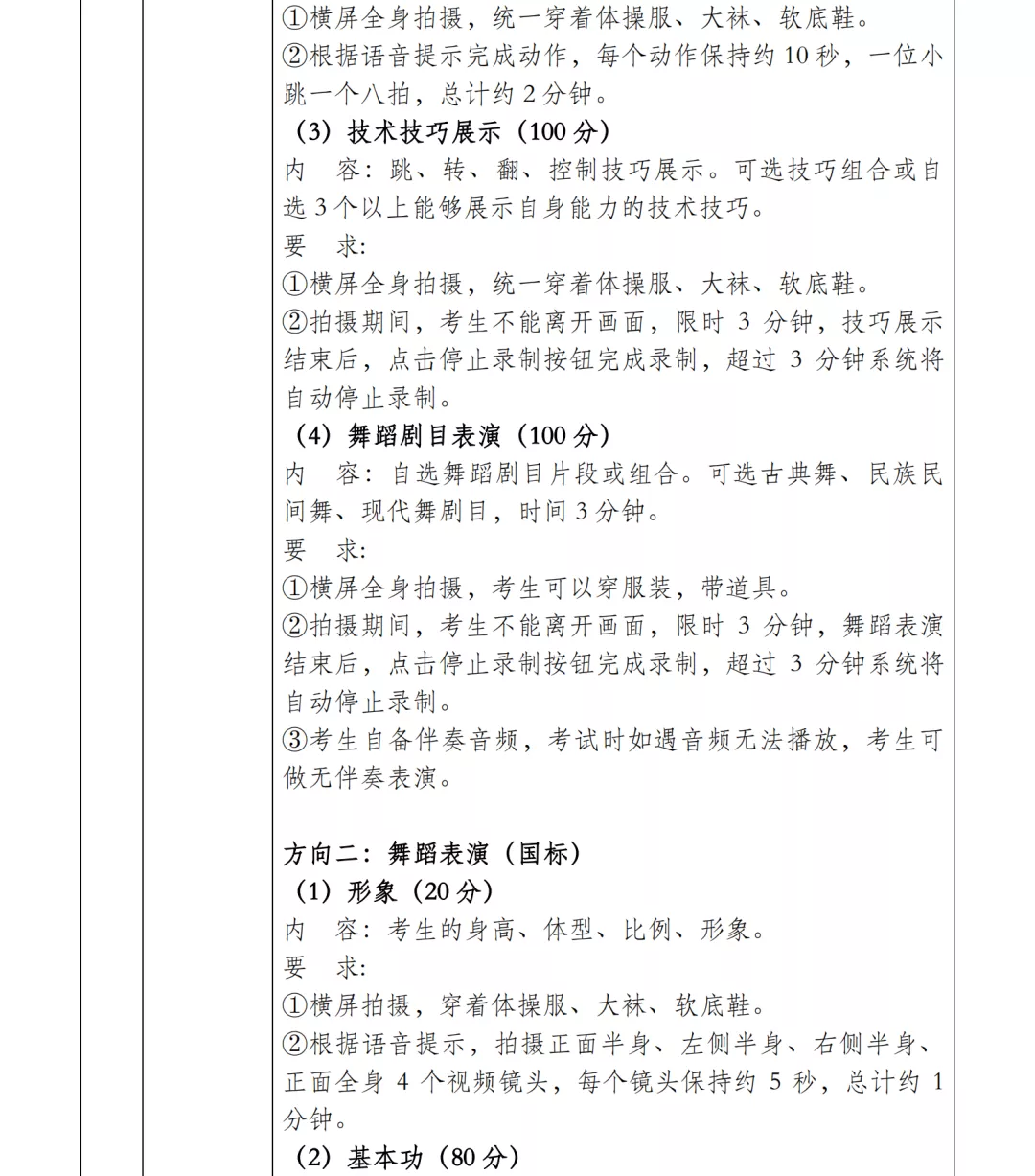 大连艺术学院2022艺术专业考试校考报名公告与省统考子科类对照表