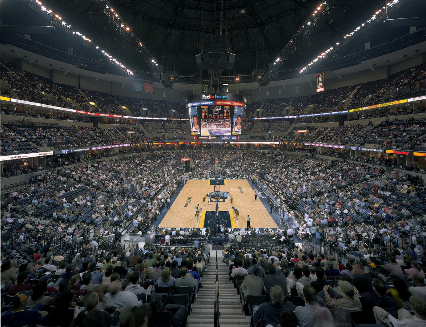 美国nba篮球场有哪些(NBA西部联盟球队主场巡礼，堪称美国城市中心地标)