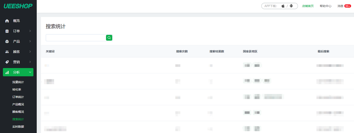 独立站出单慢？Ueeshop站内搜索帮你精准定位用户喜好