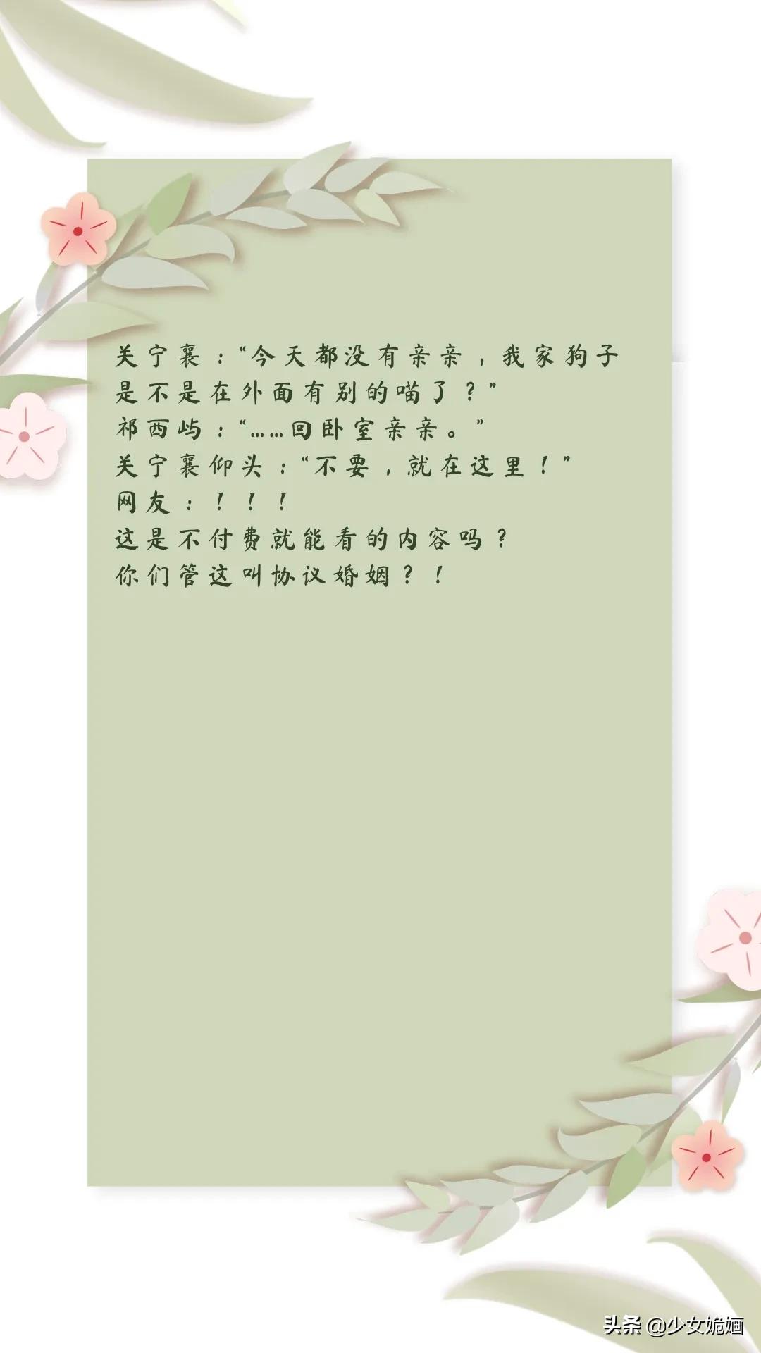 现言推荐！5本幽默轻松小甜文：藏梦~娱乐圈隐恋~予以热忱