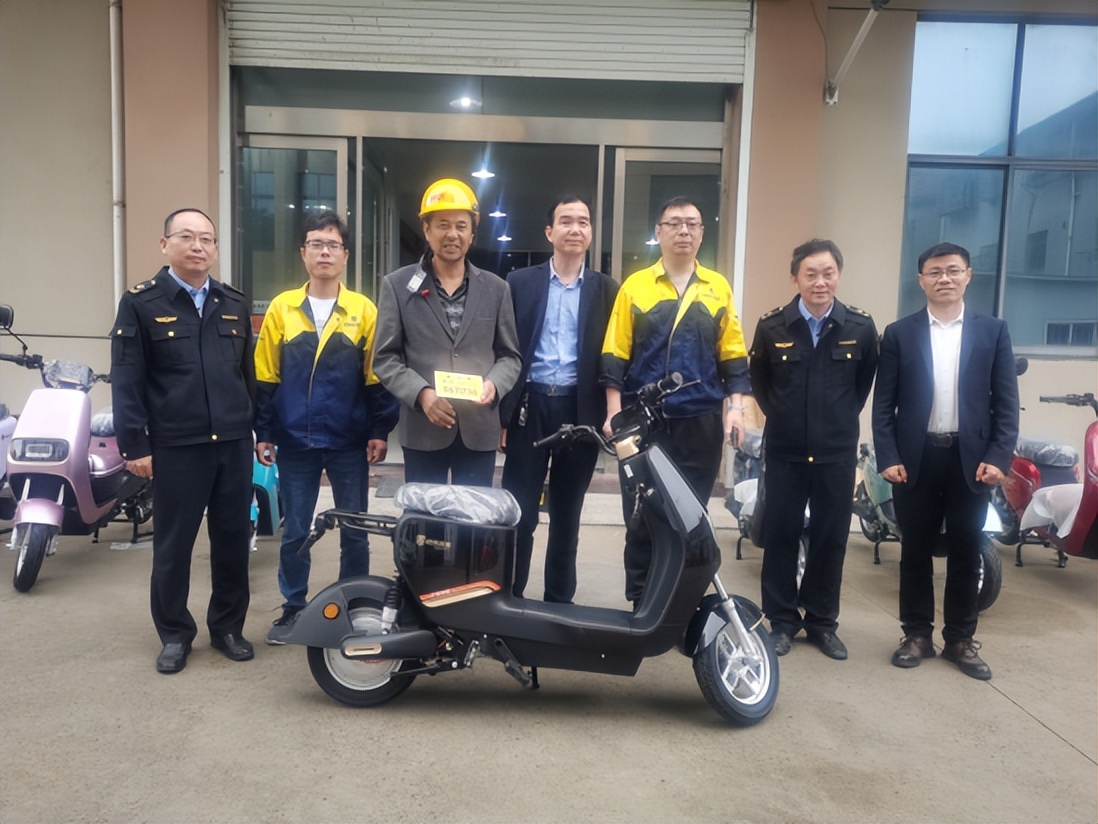“南浔0611736”，南浔区第一辆备案非标电动自行车已完成淘汰置换