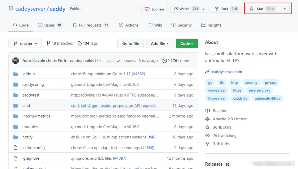 超越 Nginx！号称下一代 Web 服务器，用起来够优雅