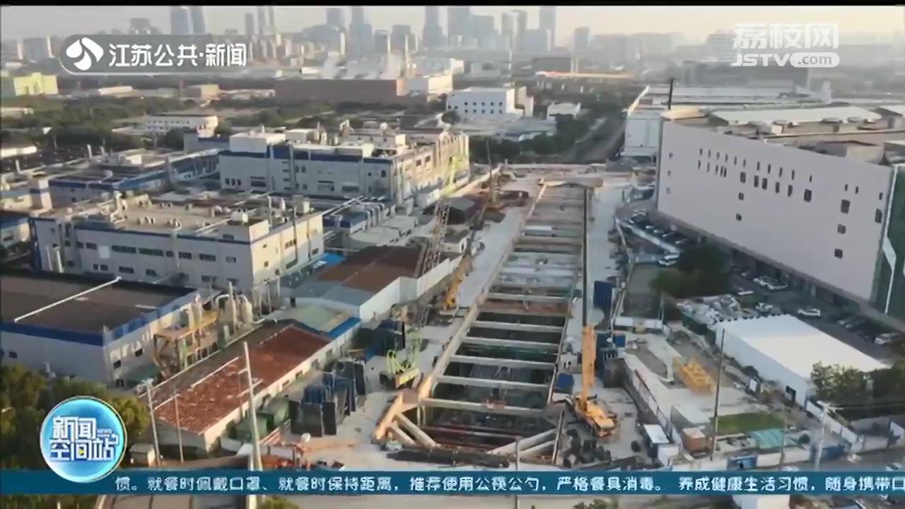 100天内完成！苏州轨道7号线两座车站主体封顶