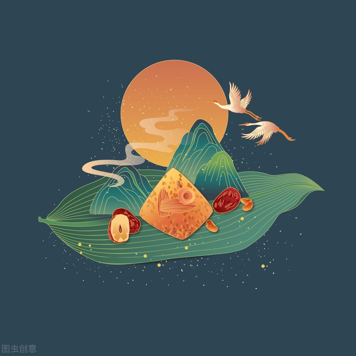 一对700多年前南宋时期的古老粽子的前世今生