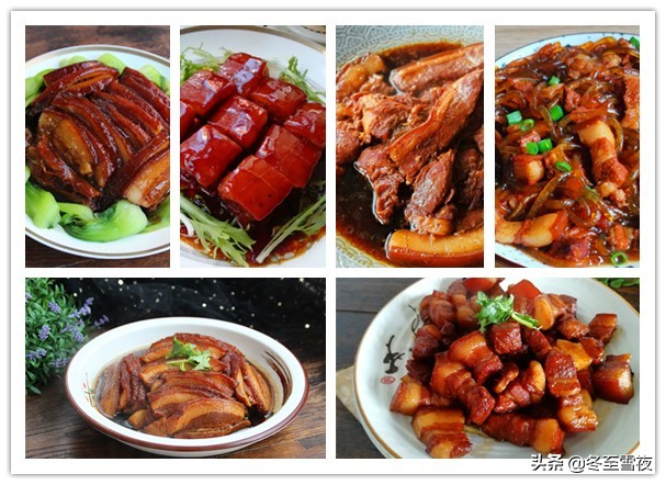 五花肉最好吃的6种做法，都是经典家常菜，百吃不腻，回家露一手