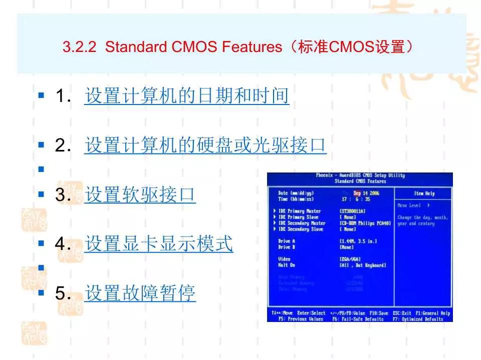 電腦BIOS設置詳解