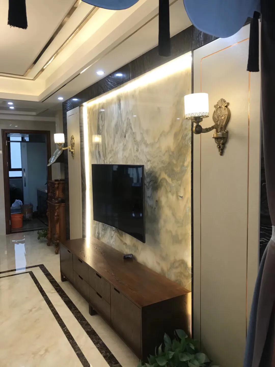 做了几套风格效果图，最终选择新中式耐看不过时，历时5个月装修