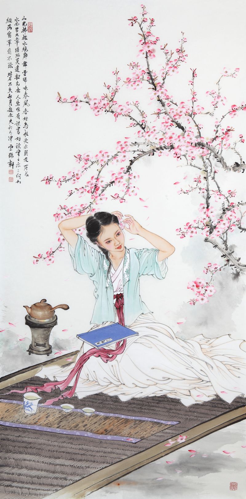 荷侧泻清露 萍开见游鱼——著名工笔画家赵永夫作品欣赏