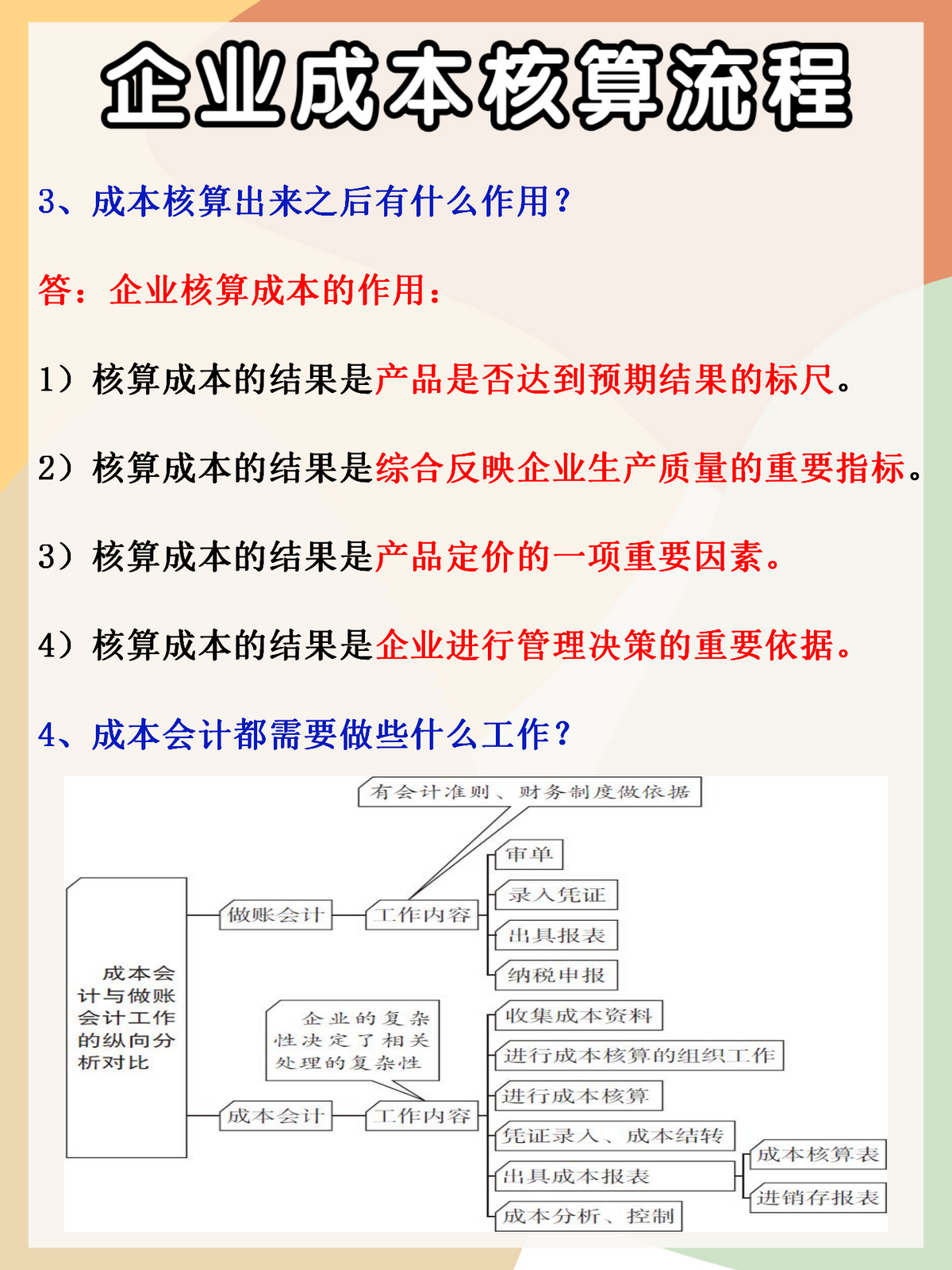 身为会计却不懂成本核算？有这份老会计的核算全流程，轻松搞定
