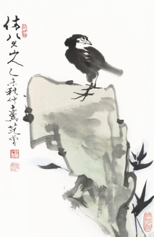 吴海友院长应邀参加盛世冬奥——艺术先行中国书画名家邀请展