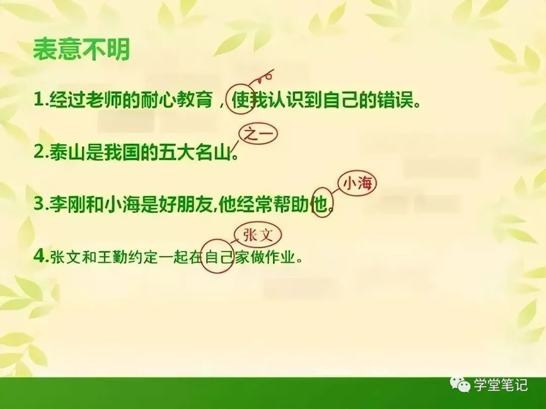 小学常考修改病句+句式变换（图文详解），一看就懂，满分不愁