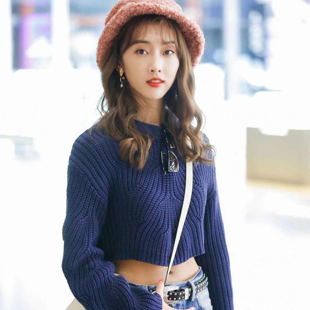 宣璐露脐装露出小俏皮，美腻！​​​