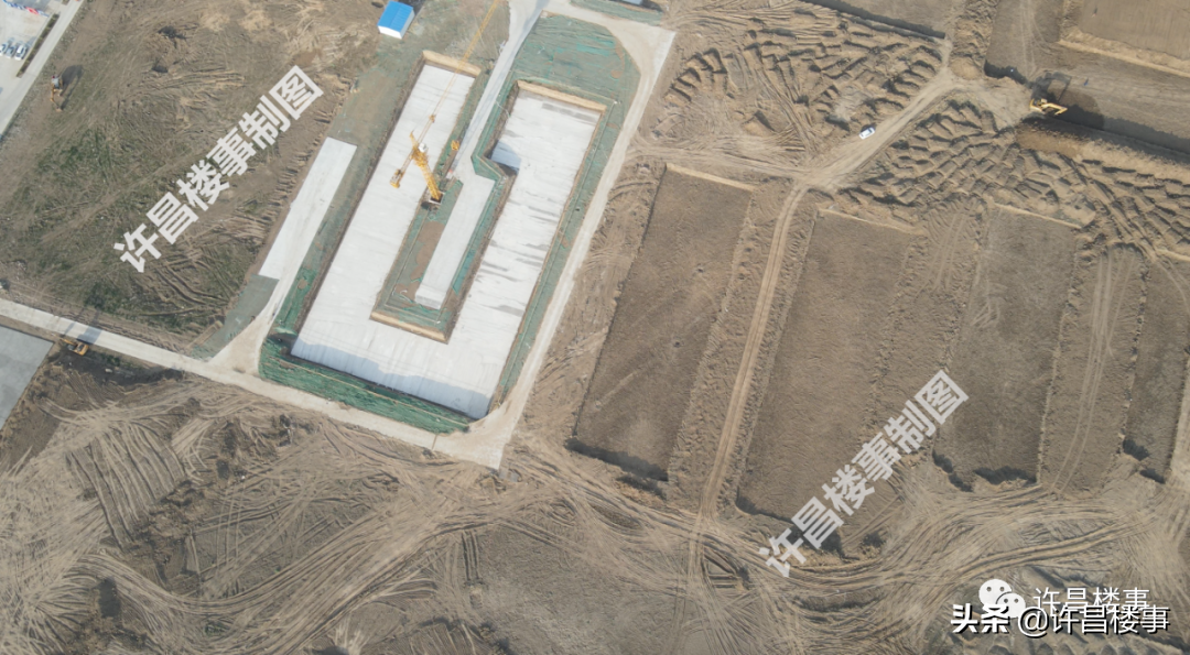 中原科技学院、体育中心、建安综保区、区二高航拍（2022.02）