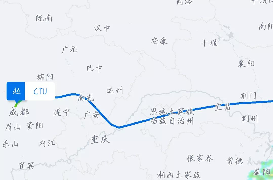 成都双流至南京禄口1618公里你知道飞机在天上是怎么飞的吗