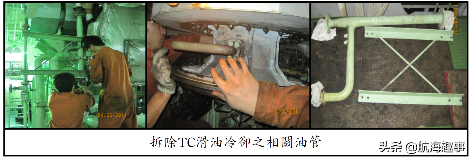 从汽車引擎“T”学习，带你了解船用发电机废气涡轮增压器的检修