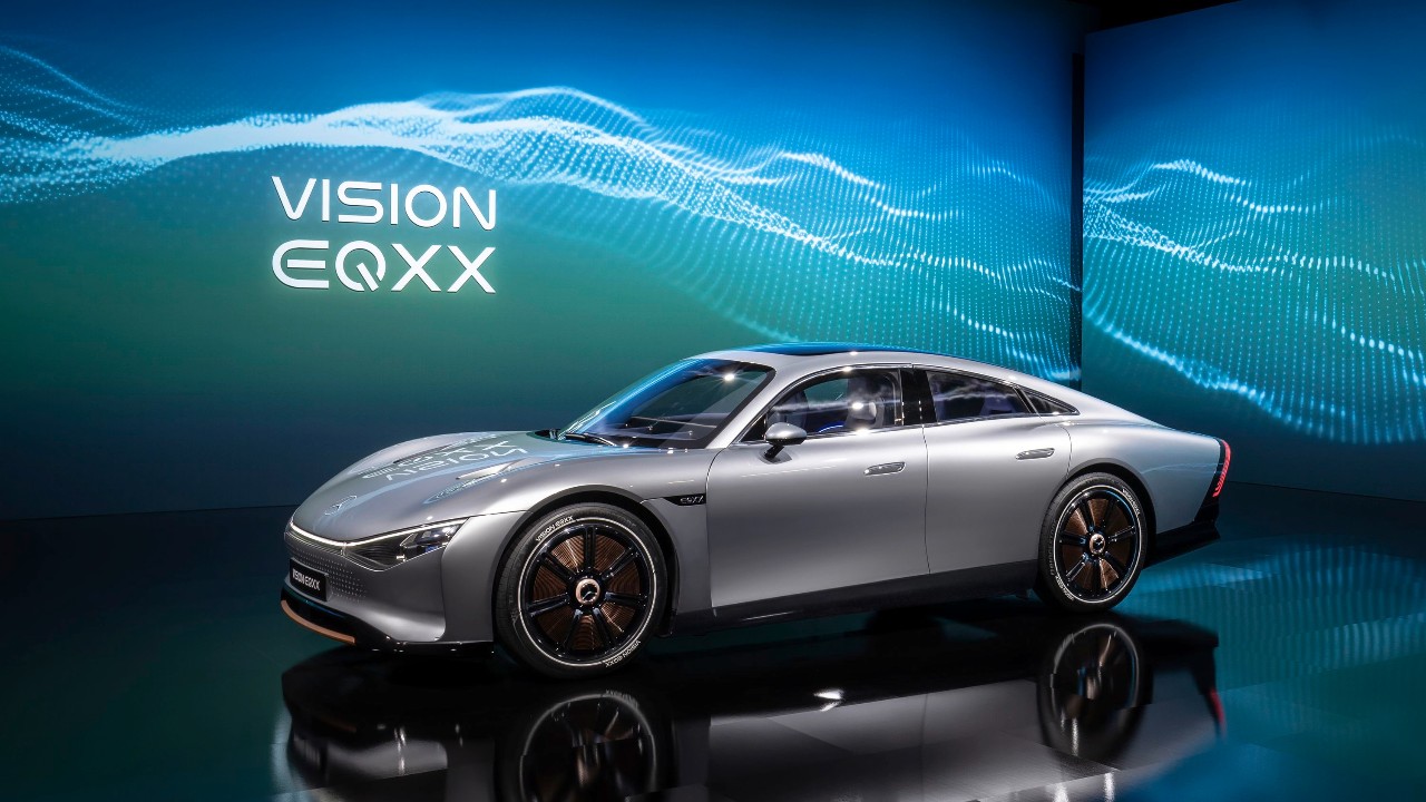 奔驰VISION EQXX概念车全球首发；宝马i5渲染图曝光