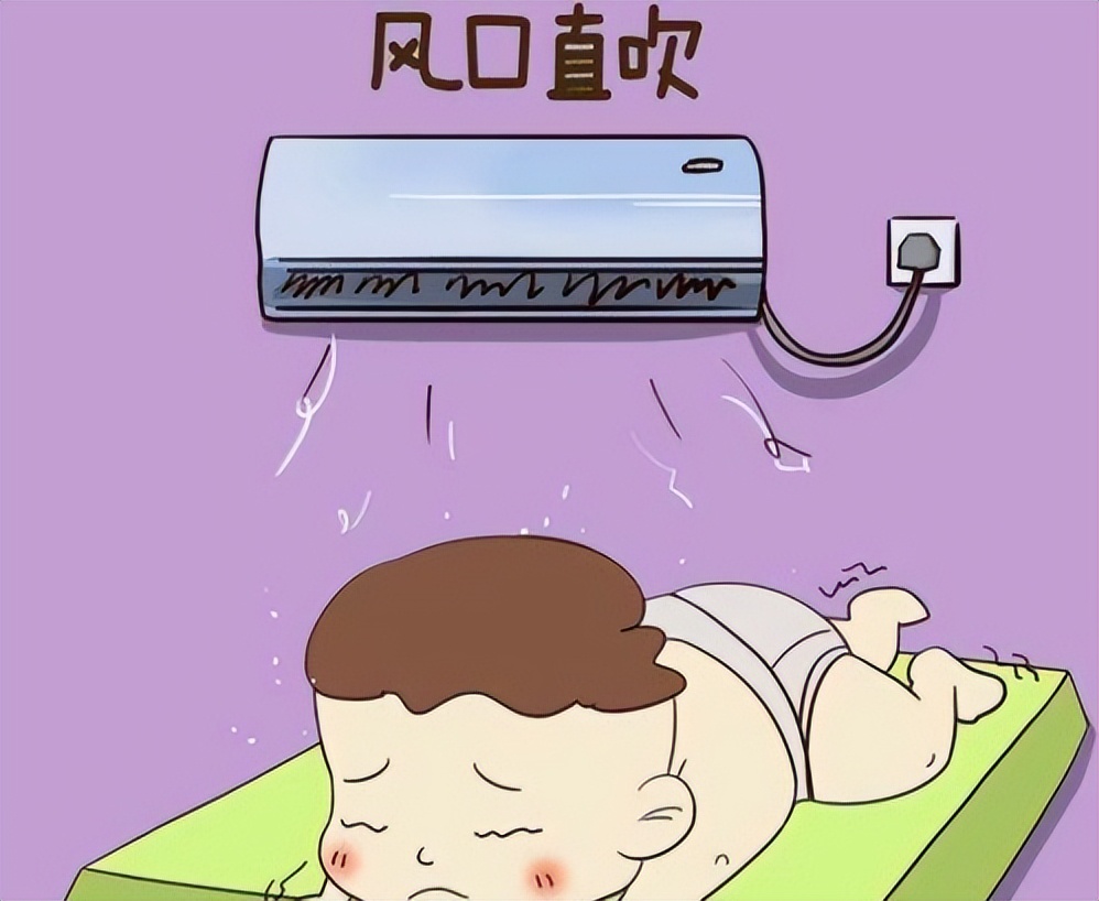 夏天开空调给宝宝最好避开这四个坑,避免空调病,宝宝还睡得香